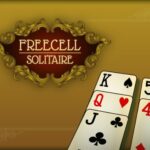 Image of a partially solved Freecell Solitaire game, showcasing the strategic puzzle it presents.