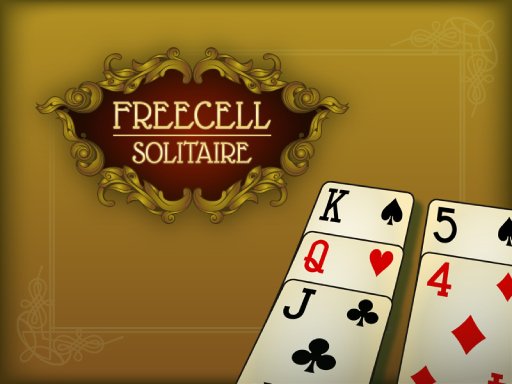 Image of a partially solved Freecell Solitaire game, showcasing the strategic puzzle it presents.