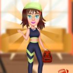 Image of Julie in Trendy Sportswear Ensemble