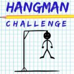 Image of Hangman Challenge gameplay against a squared paper background, blending classic fun with a hint of nostalgia.