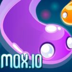 Image of a vibrant pink worm leading the way, accompanied by a smaller, energetic orange companion in the Limax.io gaming universe.