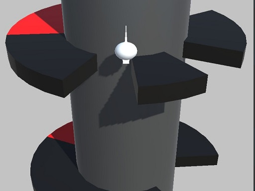 Through The Clouds Helix Jump game online