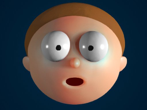 Image of Elastic Man with an exaggeratedly elastic face, featuring wide, surprised eyes and a slightly open mouth, set against a dark background.