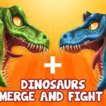Play Dinosaurs Merge And Fight 3D Game Online For Free