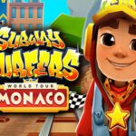 Image of a daring hooligan ready to sprint through the stunning streets of Monaco in Subway Surfer Monaco Game.