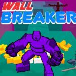 Image of a mighty purple powerhouse, poised to unleash destruction and shatter walls in the thrilling world of Wall Breaker 3D game.