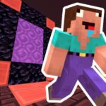 Noob Steve Nether game online