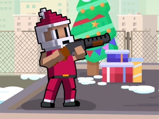 Xmas Rooftop Battles game online