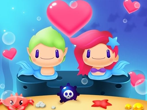 Mermaid My Valentine Crush game online