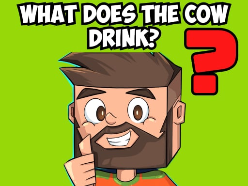 Image of a pensive man deep in thought, pondering the right answer while a prominent question mark stands by his side, capturing the essence of Brain IQ Test: Minecraft Quiz game.