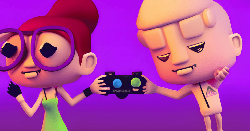 Image of two adorable young gamers, a boy and a girl, engaged in a playful tussle over a console controller in a dynamic 3D scene. The image is bathed in a captivating purple hue, creating an energetic and vibrant atmosphere. This delightful image perfectly complements the article's section on "Casual Games: The Hilarious and Addictive Way to Unwind." Immerse yourself in the laughter and joy of casual gaming. Dive into the article now and discover the entertaining and addictive world of casual games. Join the fun and unwind with a smile! Explore the complete guide today.