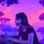 Image of a mesmerized Japanese girl, positioned in profile, engrossed in her adventure game on a desktop computer. Her smile radiates curiosity and delight as she immerses herself in a captivating fairy tale landscape adorned with hints of purple. This image perfectly complements the article section titled "Choosing Your Own Adventure: The Many Genres of Adventure Games." Step into the world of limitless possibilities and embark on a thrilling journey through various genres of adventure games. Let your imagination soar as you navigate enchanting realms and uncover hidden treasures. Join us on this unforgettable quest and unleash your inner adventurer today!