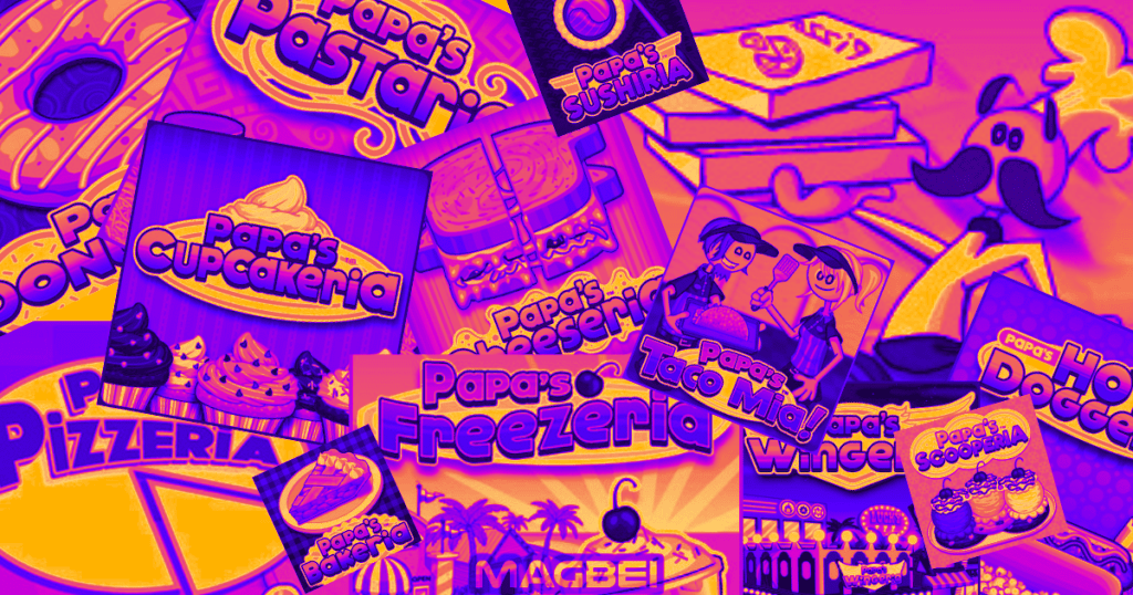 exploring the mouthwatering world of papa louie games online game online