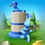 Image of valiant warriors locked in an epic battle in Craft Conflict online game.