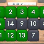 Image of captivating number blocks awaiting your strategic slide and swap mastery.