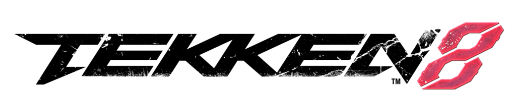Tekken 8 game black logo