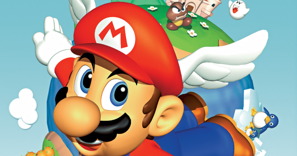 footage luigi super mario 64 2 min game online