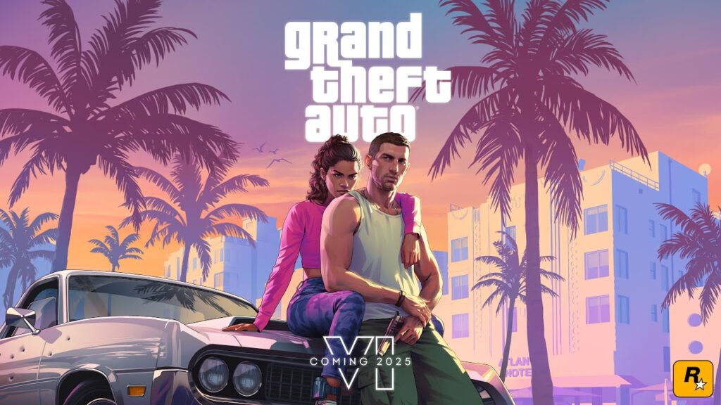 Image of Grand Theft Auto VI Trailer Cover: A Glimpse into the Immersive World of Vice City