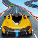 Image of a lightning-fast yellow McLaren, poised for high-speed adventures in Crazy Car Driving 3D Simulator. Get ready to race!