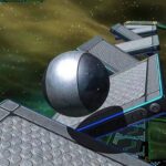 Image of a cosmic ball navigating challenging obstacles in the thrilling gaming universe of Insane Galaxy Ball 2024.