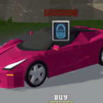 Image of a scorching scarlet Ferrari waiting to be unleashed in CrazyCars, your key to turbocharged excitement!