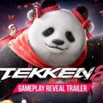 Image of Panda fiercely defending her bamboo feast in the Tekken 8 Character Trailer, showcasing powerful grappling moves and raw strength in an adorable yet formidable display of fighting prowess.