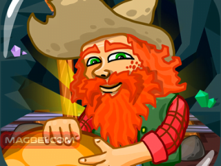 Image of Gold Miner Jack, a bearded prospector with a determined grin.