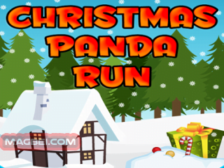 Christmas Panda Run Game