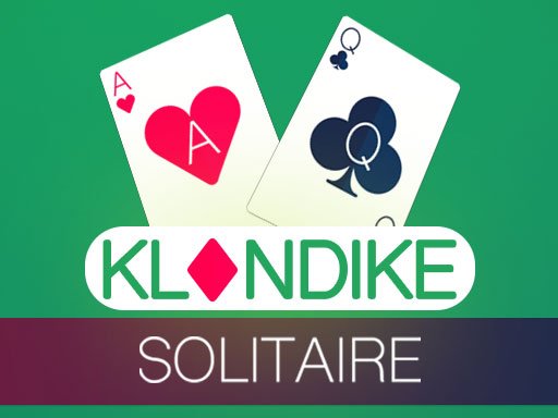 Image of Klondike Solitaire TLG: 2 cards on a vibrant green table, showcasing the essence of this captivating online card game.