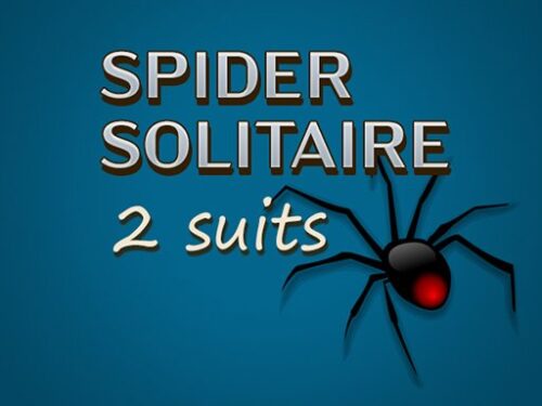 2 suit spider solitaire full screen