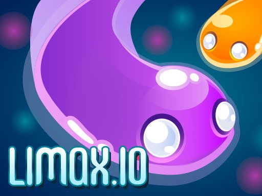 Image of a vibrant pink worm leading the way, accompanied by a smaller, energetic orange companion in the Limax.io gaming universe.