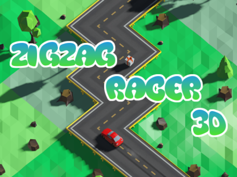 ZigZag Racer 3D Car Racing Game