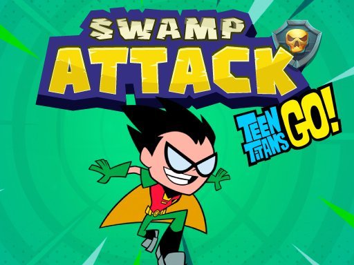 Play Teen Titans Go Swamp Attack game online for free