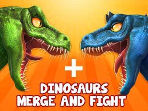 Play Dinosaurs Merge And Fight 3D Game Online For Free