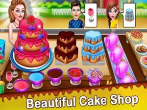 Cake Shop Pastries & Waffles game online