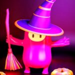 Fall Guys Halloween Puzzle Game Online