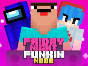 Super Friday Night Funkin Vs Noobs game online