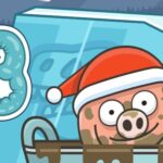 Piggy In The Puddle Christmas game online