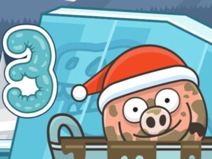 Piggy In The Puddle Christmas game online