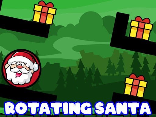Rotating Santa game online