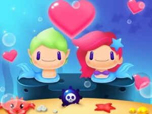 Mermaid My Valentine Crush game online