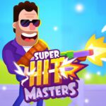 A sharply dressed spy holds a weapon in hand and dons cool sunglasses against a blue sky backdrop in the Super HitMasters game thumb image