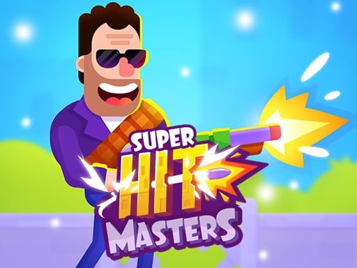 A sharply dressed spy holds a weapon in hand and dons cool sunglasses against a blue sky backdrop in the Super HitMasters game thumb image