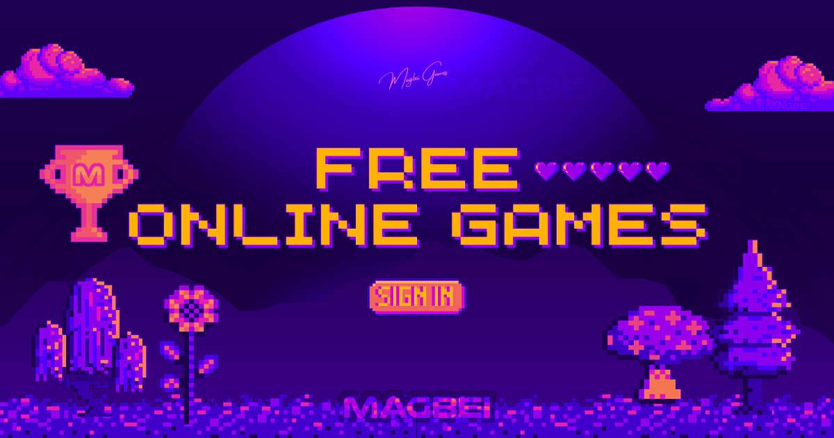 Image of a retro-style platform game with pixelated elements and hearts. The text "Free Online Games" sets the tone for the introductory section of the related article. Get ready for pixelated adventures!