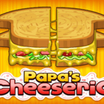 Image of a mouthwatering grilled cheese sandwich overflowing with delicious melted cheese.