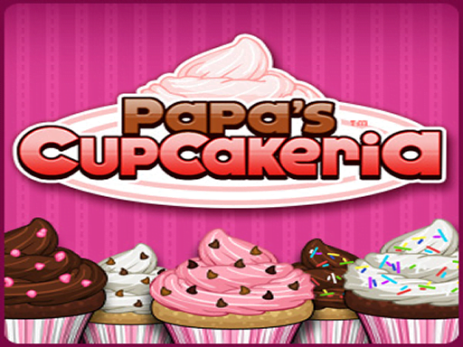 Image of a mouthwatering cupcake topped with creamy frosting and colorful sprinkles, enticing you to play Papa's Cupcakeria and indulge in a sweet gaming experience.