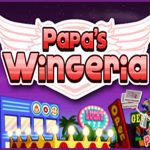 Image of Papa's Wingeria, a lively restaurant with Papa Louie visible from the side, inviting you to indulge in mouthwatering wings and culinary delights.