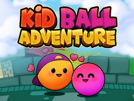 Image of Kid Ball Adventure's adorable protagonist, Kid Ball, affectionately bound to his love, embarking on an epic journey.
