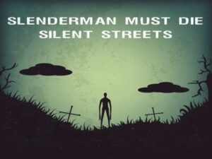 Image of a mysterious Slenderman lurking on a dimly lit hill in a chilling atmosphere.