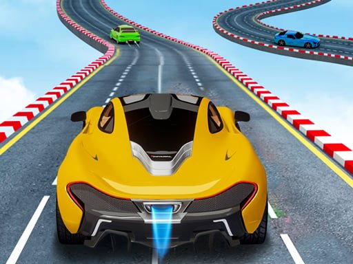 Image of a lightning-fast yellow McLaren, poised for high-speed adventures in Crazy Car Driving 3D Simulator. Get ready to race!